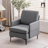  Ghế sofa đơn phòng khách xanh dương DT105 Ghisham giá rẻ 