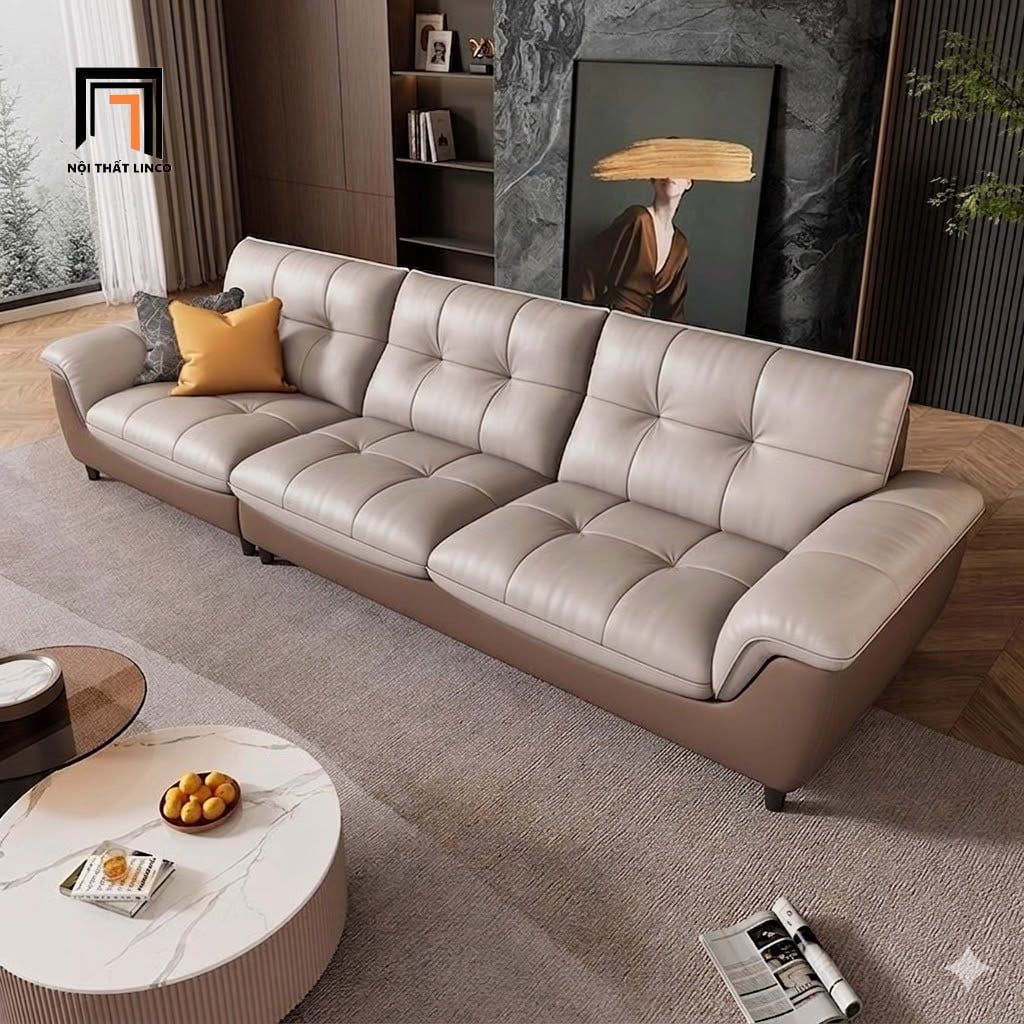  Ghế sofa băng cao cấp dài 2m5 BHQ75 Yolande da công nghiệp 
