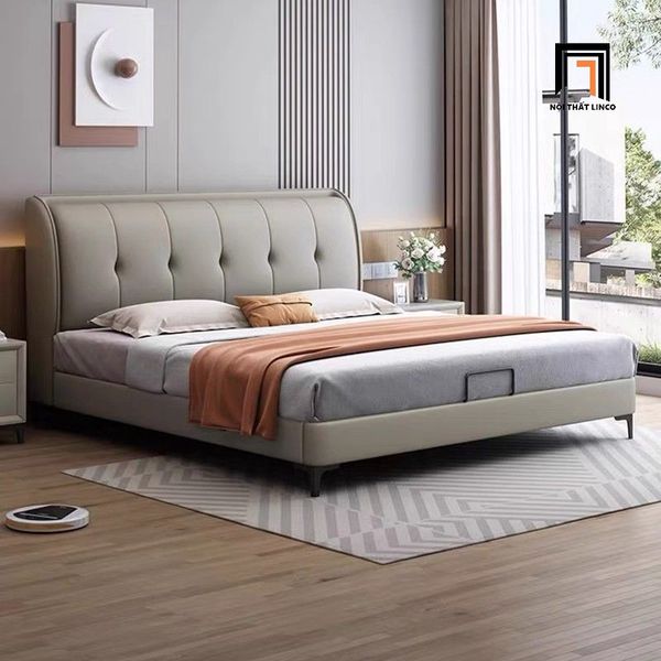 giường ngủ da giả