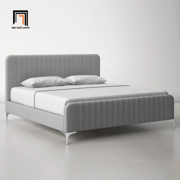 giường, giường ngủ màu xám ghi