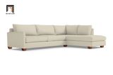  Ghế sofa góc L GT10 Tuxedo màu xám ghi giá rẻ 2m4 x 1m8 