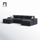  Bộ sofa chữ U 3m UT15 Boggy bọc nỉ êm ái 