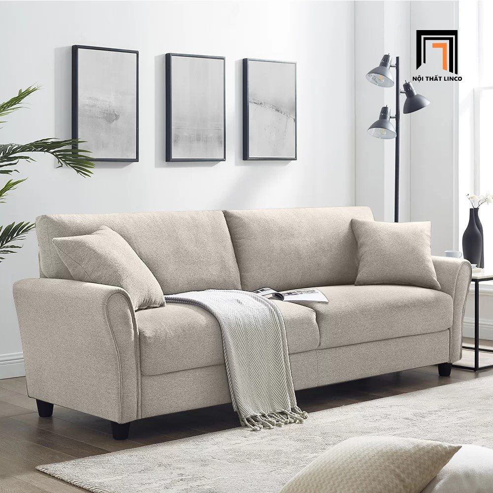  Ghế sofa văng phòng khách BT30 Iceola 2m phong cách châu Âu 