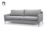  Ghế sofa văng dài 1m9 giá rẻ BT36 Jones màu xám chân inox 
