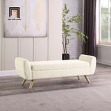  Ghế sofa đôn dài cho khách ngồi SB4 Amsi 1m4 x 50 vải nỉ 