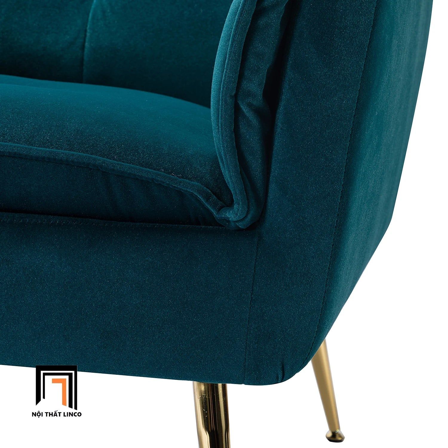  Ghế sofa đơn cho sảnh chờ DT4 Toulouse vải nhung cao cấp 