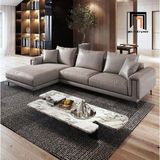  Bộ ghế sofa góc L lớn GT37 Palmer da công nghiệp sang trọng 