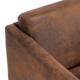  Ghế sofa đơn da giả chống trầy DT87 Raionna cho văn phòng 