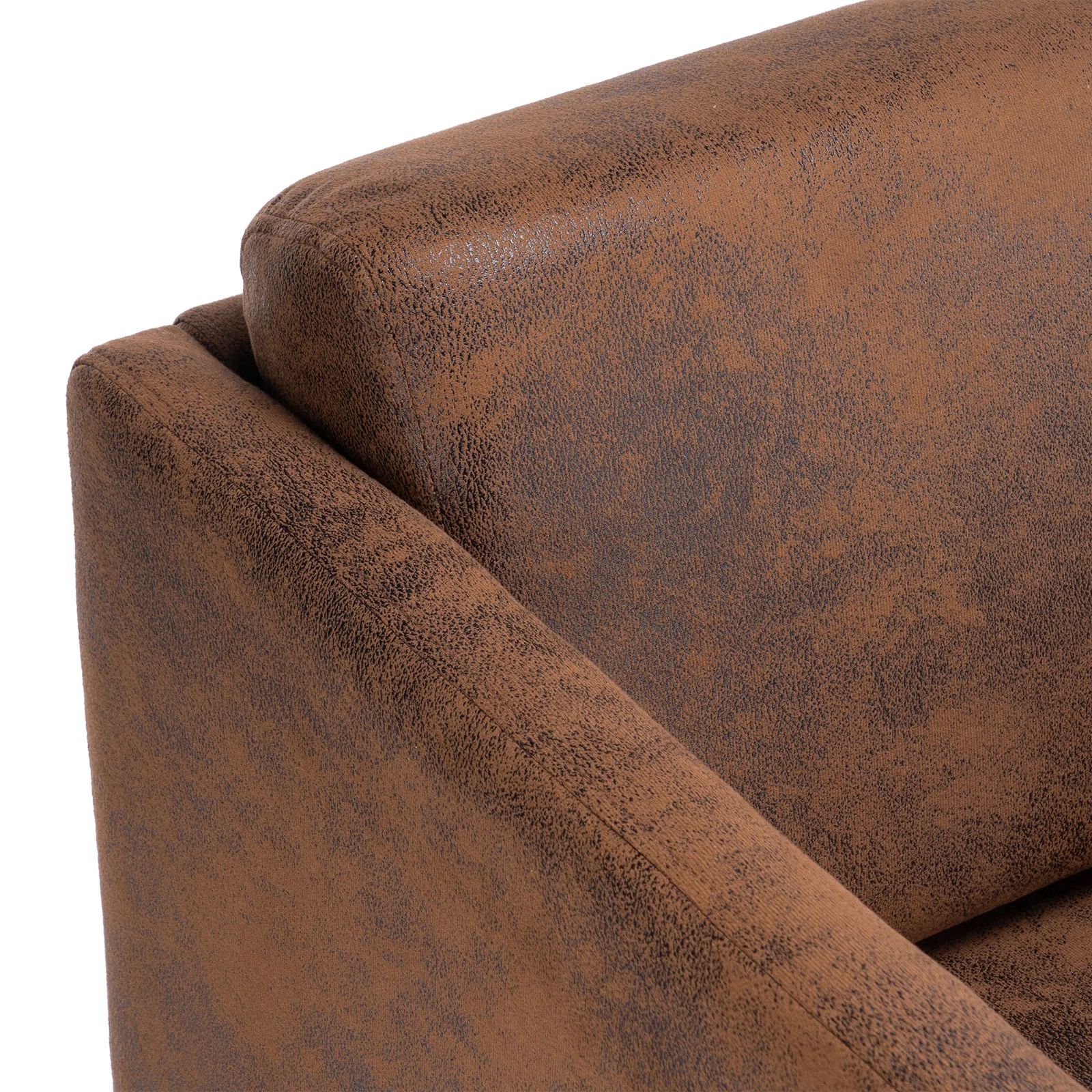  Ghế sofa đơn da giả chống trầy DT87 Raionna cho văn phòng 