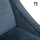  Ghế sofa băng nhỏ gọn 1m3 BT51 Tormel đính nút bạc nổi bật 