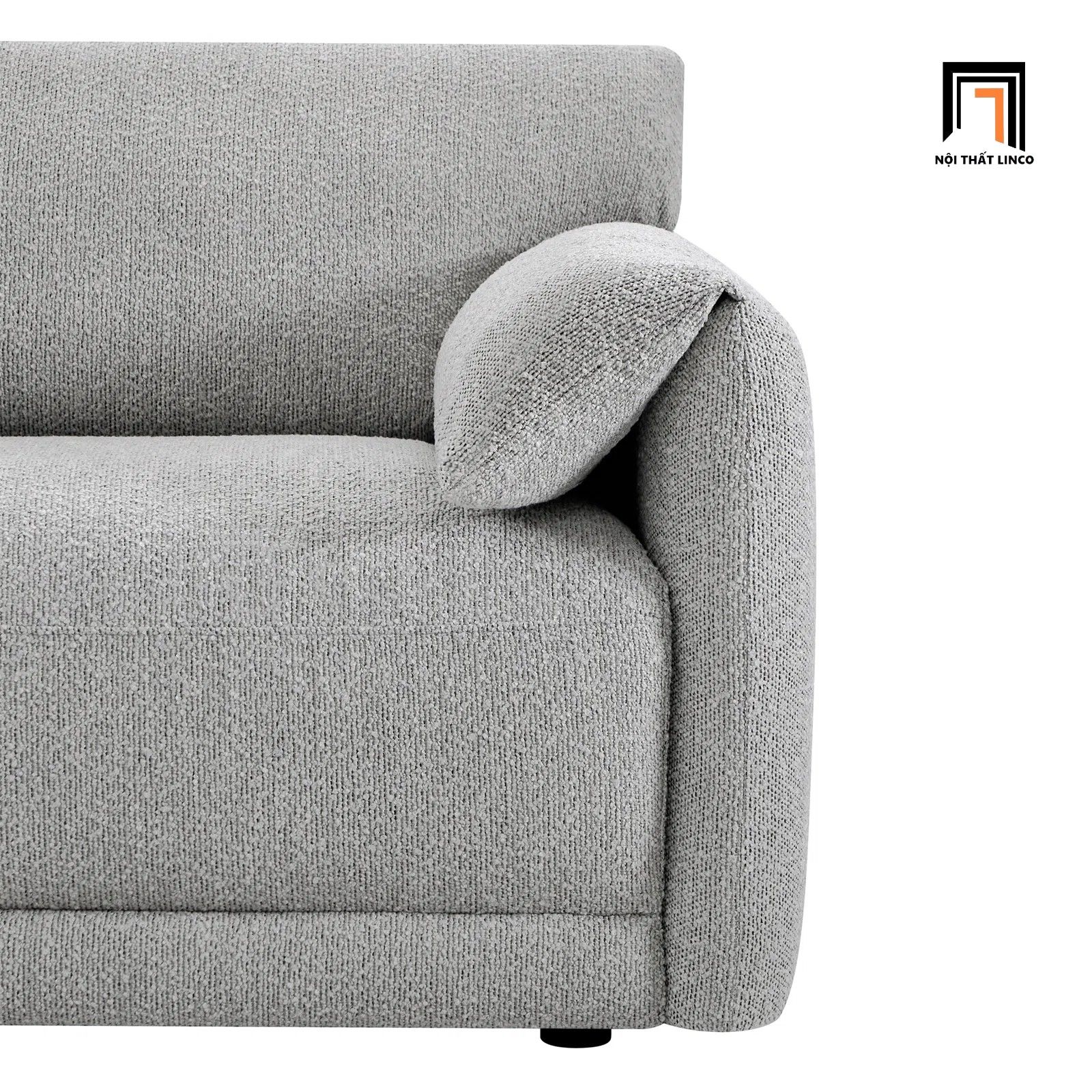  Bộ ghế sofa băng 2m3 xám trắng BT61 Bodhill căn hộ chung cư 