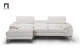  Bộ ghế sofa góc da chống trầy GT63 Alice 2m4 x 1m6 hiện đại 