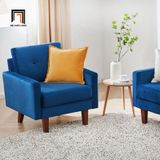  Ghế sofa đơn mini DT8 Brook vải nhung hiện đại giá rẻ 
