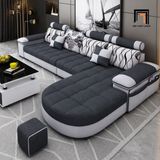  Ghế sofa U sang trọng UT38 Marula dài 3m6 cho gia đình 