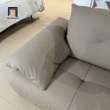  Ghế sofa văng da chống mực xám ghi BHQ88 Kylen dài 2m5 