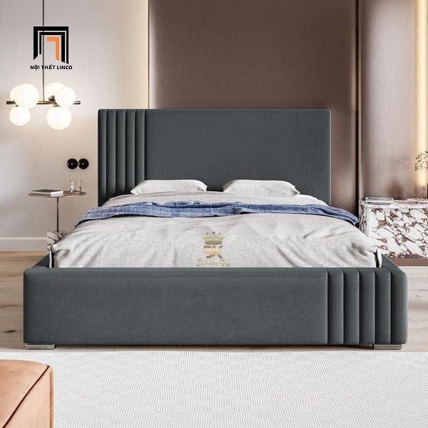 giường ngủ bọc vải hiện đại