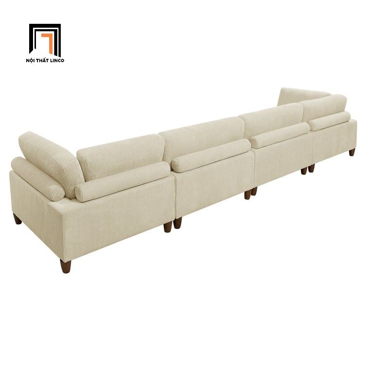  Bộ ghế sofa góc giá rẻ GT99 Sandid 2m5 x 1m6 gia đình 