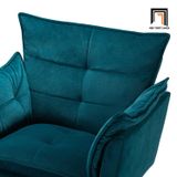  Ghế sofa đơn cho sảnh chờ DT4 Toulouse vải nhung cao cấp 