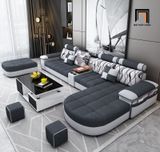  Ghế sofa U sang trọng UT38 Marula dài 3m6 cho gia đình 