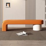  Ghế sofa đôn dài 1m4 sảnh chờ SB16 Quebec da công nghiệp 