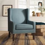  Ghế sofa đơn phong cách châu Âu DT88 Pennard vải nỉ trắng kem 