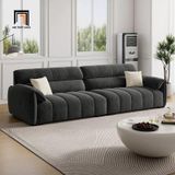  Sofa băng phòng khách xinh xắn BHQ2 Samdy 2m4 vải nhung 
