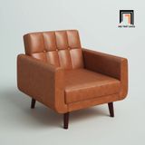  Ghế sofa đơn 1 chỗ ngồi DT5 Gaige giả da cho văn phòng 