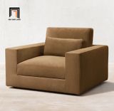  Ghế sofa U giá rẻ UT44 Kibet 3m3 x 2m55 màu nâu 