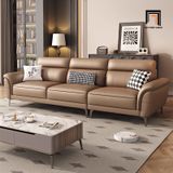  Ghế sofa băng 2m4 hiện đại BHQ74 Carloss da chống mực 