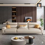  Sofa băng da sang trọng BHQ79 Niata 2m3 kiểu dáng hiện đại 