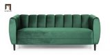  Ghế sofa băng vải nhung chia múi BT20 Flare dài 2m shop tiệm 