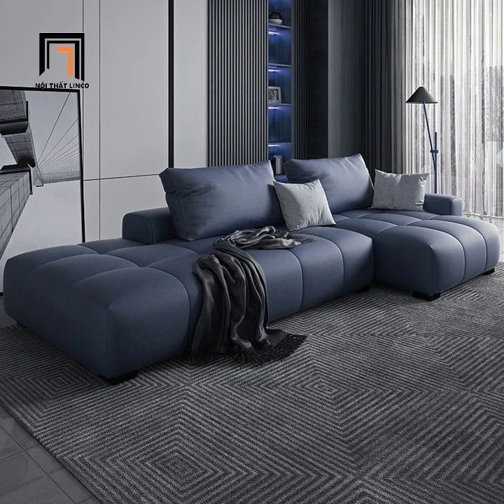  Ghế sofa góc sang trọng GT47 Worme 2m7 x 1m3 da công nghiệp 