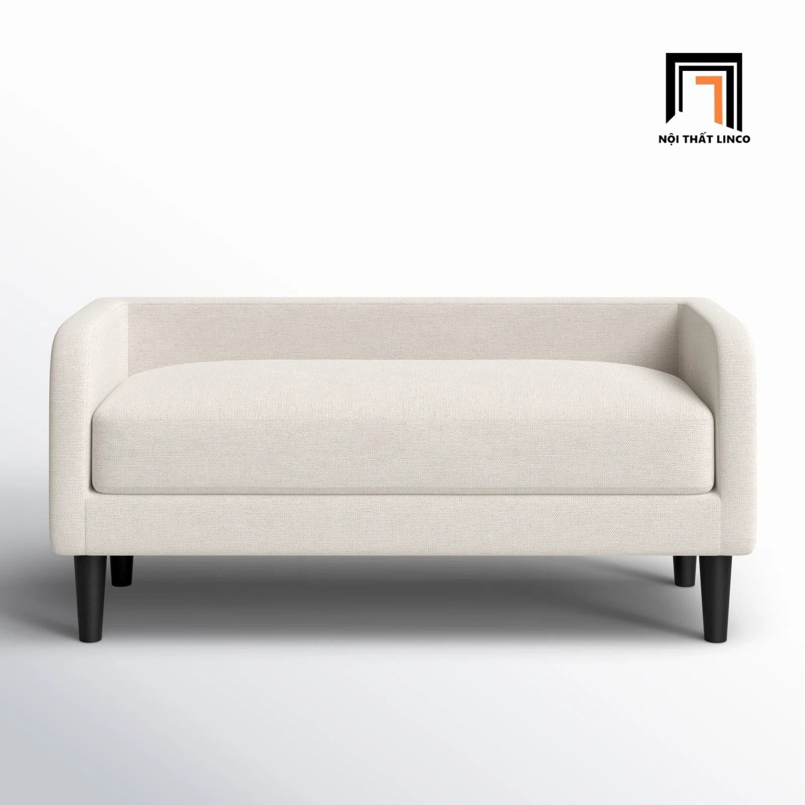 Ghế sofa bench vải nỉ SB10 Saifaan dài 1m3 phòng ngủ nhỏ gọn 