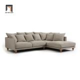  Ghế sofa góc L GT58 Lazare 2m4 x 1m6 phong cách cổ điển 