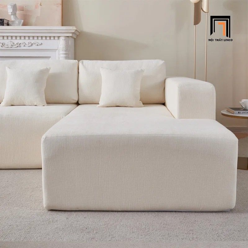  Ghế sofa chữ U UT17 Dade 3m1 màu kem giá rẻ 