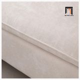  Sofa chữ U UT30 Yushi dài 3m vải nỉ trắng kem cho phòng khách 