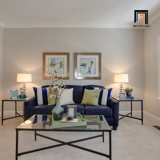  Ghế sofa văng phòng khách dài 2m BT35 Canchola đính nút đẹp 