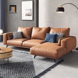  Bộ ghế sofa góc L GT28 Bamo 2m4 x 1m6 phòng diện tích lớn 