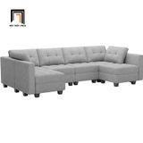  Bộ ghế sofa U 3m UT12 Teangela bọc vải nỉ êm ái 