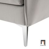  Bộ ghế sofa góc sang trọng GT69 Dexima 2m8 x 1m6 màu xám trắng 