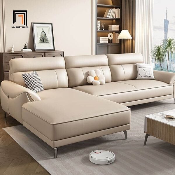 sofa góc da Pu bóng