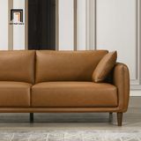  Bộ ghế sofa góc L da công nghiệp GT289 Marciac 2m4 x 1m6 đẹp 