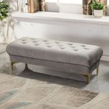  Ghế sofa đôn chữ nhật xinh xắn SB28 Kanis 1m2 vải nhung đẹp 