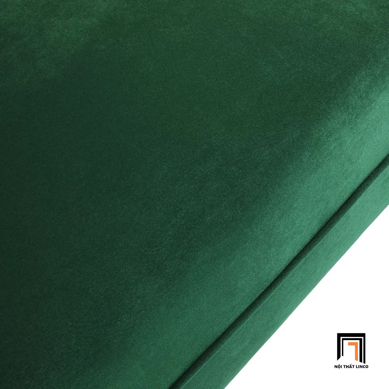  Ghế sofa băng vải nhung chia múi BT20 Flare dài 2m shop tiệm 