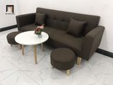 Bộ ghế sofa giường đa năng GBL2 màu nâu đậm 2m cho gia đình 