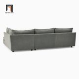  Bộ ghế sofa góc xám ghi 2m4 GT78 Easton cho căn hộ chung cư 