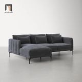  Ghế sofa góc L GT73 Orchad 2m2 x 1m6 vải nhung nỉ giá rẻ 