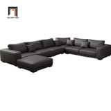  Sofa U 3m Paulina UT23 xám đen dễ phối nội thất 