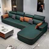  Sofa U UT96 Orden 3m bọc da thiết kế kê đầu thư giãn 