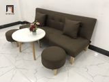  Bộ ghế sofa salon bed giường nằm GBL1 1m7 màu nâu đậm giá rẻ 